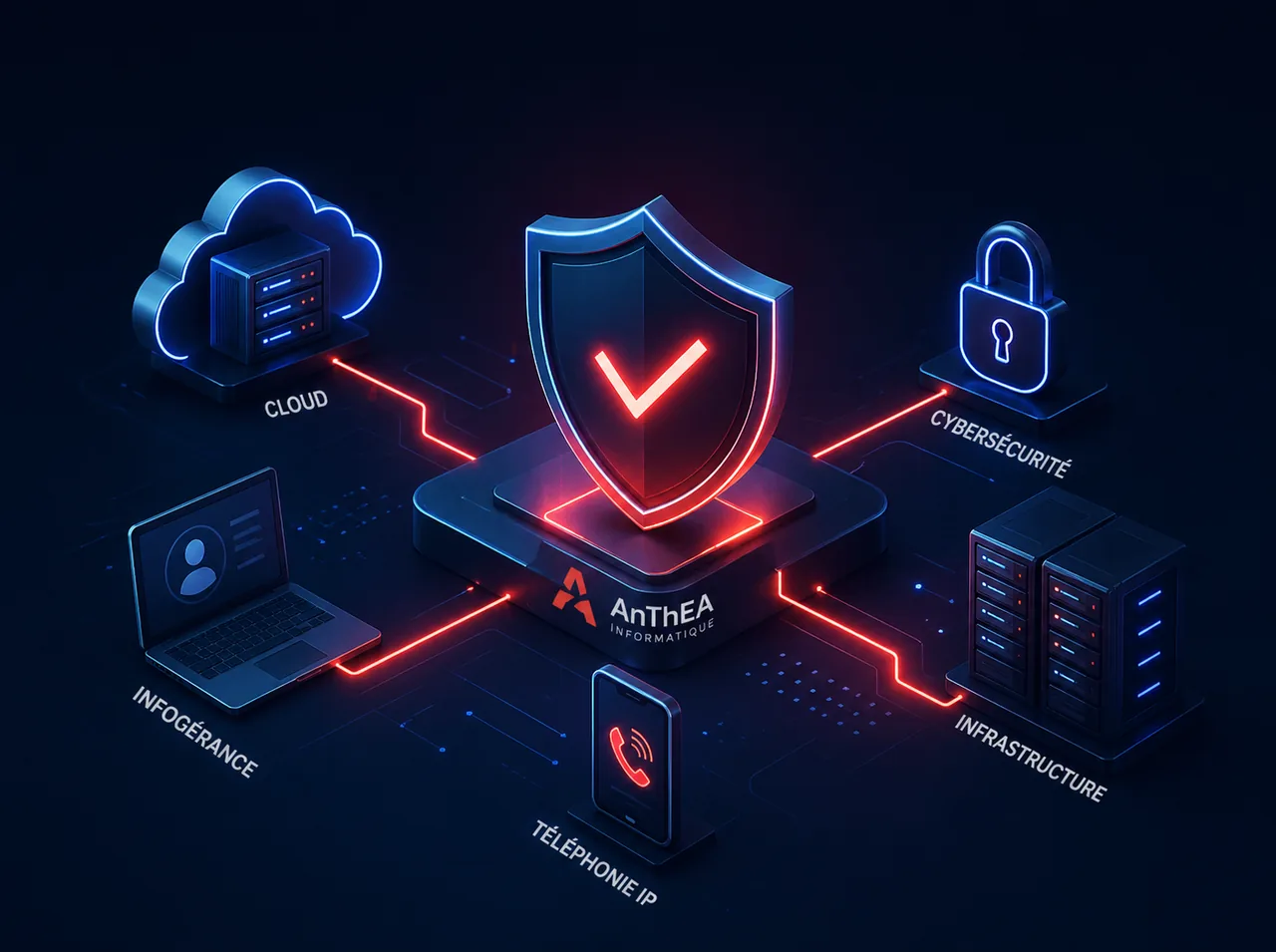 Cybersécurité et infogérance AnThEA Tarbes